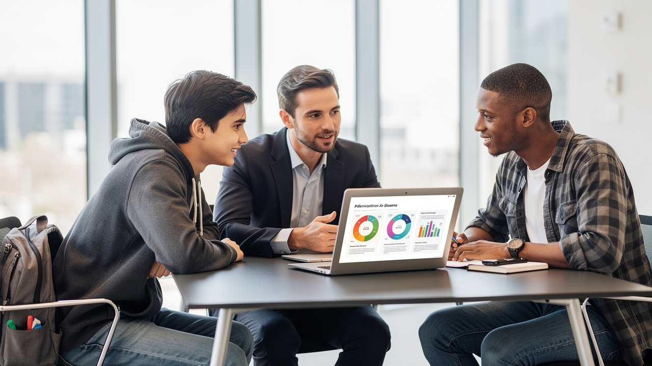 Students professionals and freelancers using PDF to PowerPoint converter