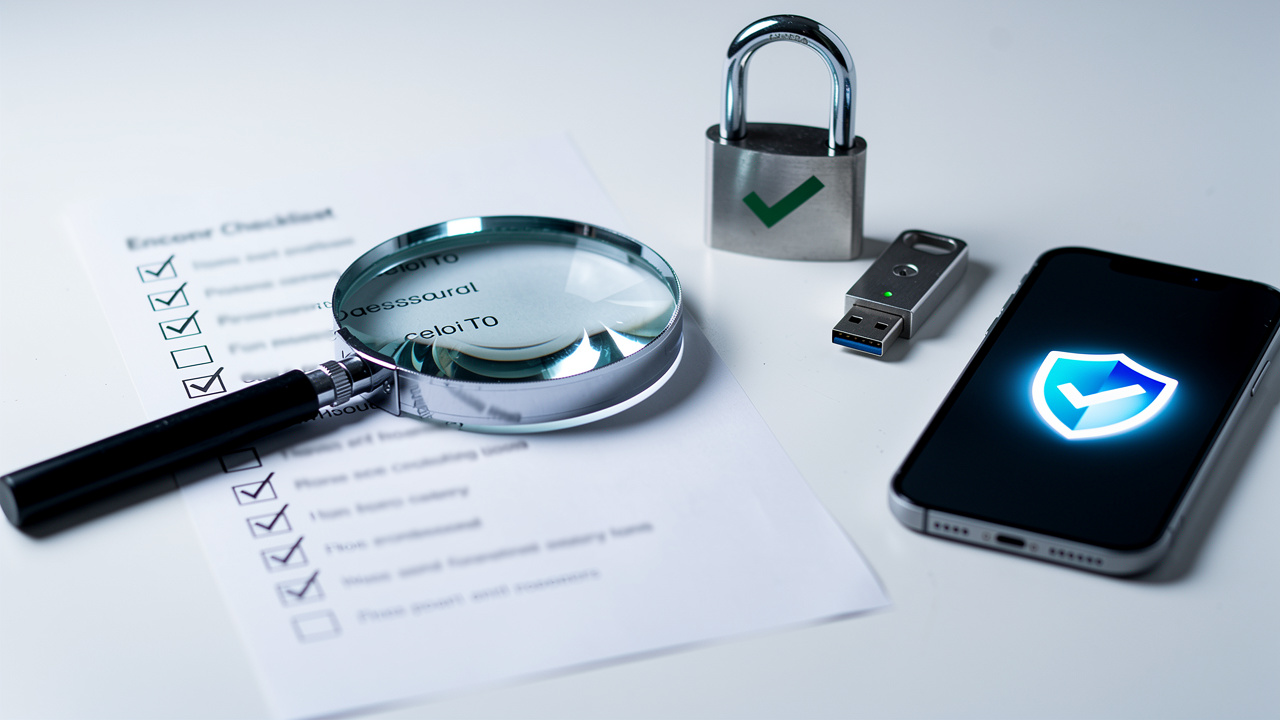 Magnifying glass and security items for evaluating PDF tools