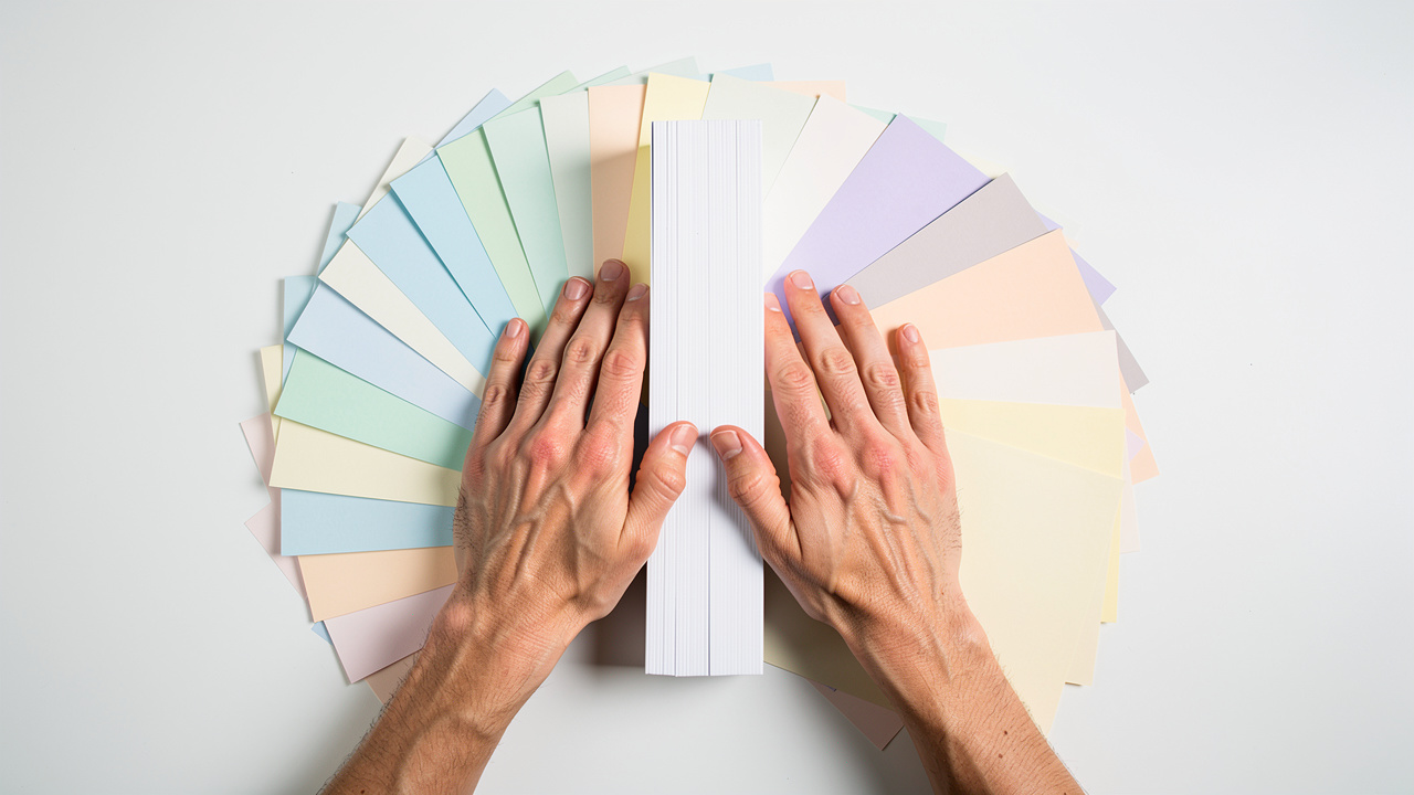 Hands combining multiple document files into one PDF