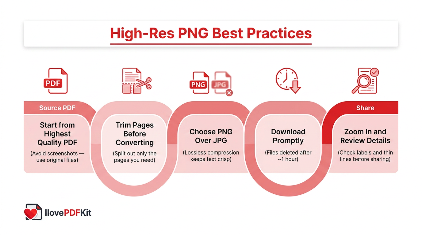 Tips for getting high-resolution PNG files from PDFs