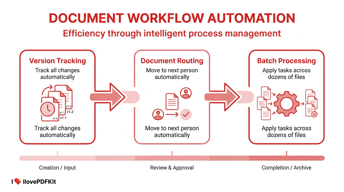 Version control and workflow automation capabilities