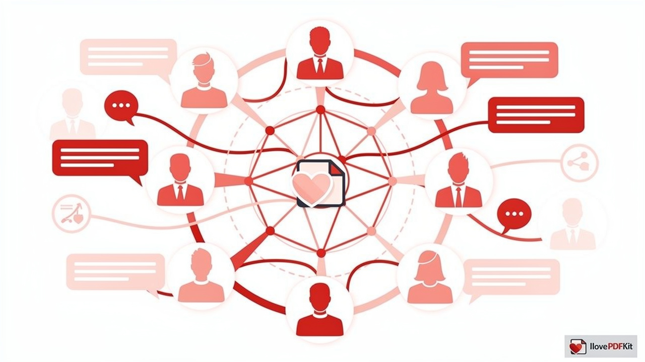 Connected team communication and messaging platform